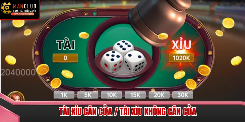Giao diện Tài Xỉu Manclub 2026 trực quan, hỗ trợ người chơi đặt cược mượt mà trên mọi thiết bị