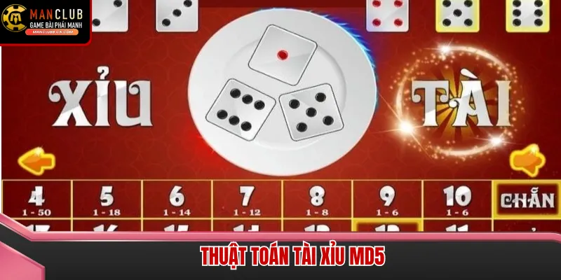 Giao diện Tài Xỉu MD5 Manclub tích hợp bộ mã đối chiếu giúp người chơi kiểm tra tính minh bạch dễ dàng